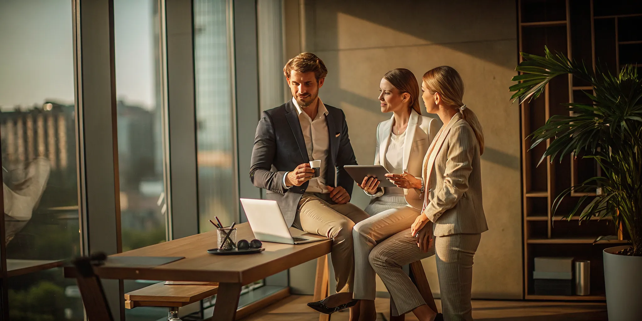 Financial advisor providing key estate planning advice to clients.