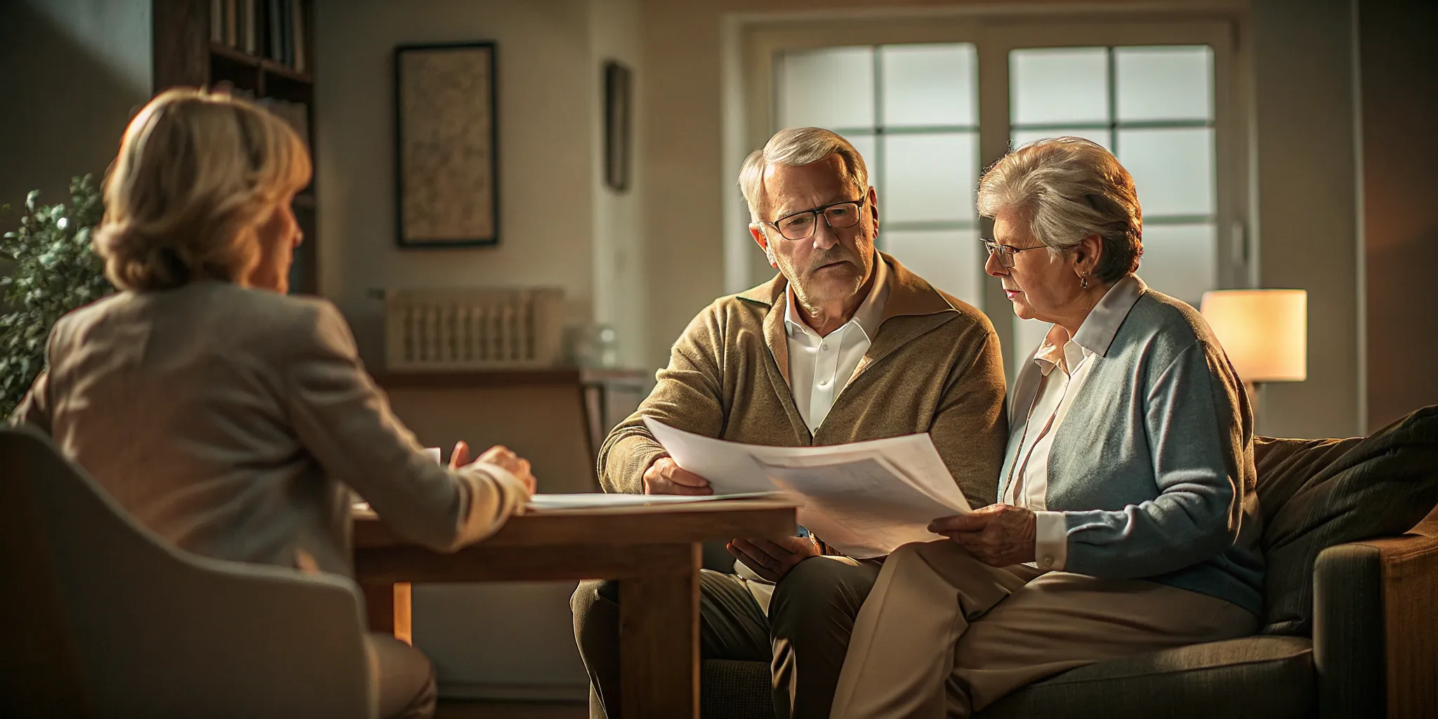 Retired couple reviewing Medicare IRMAA planning for retirees